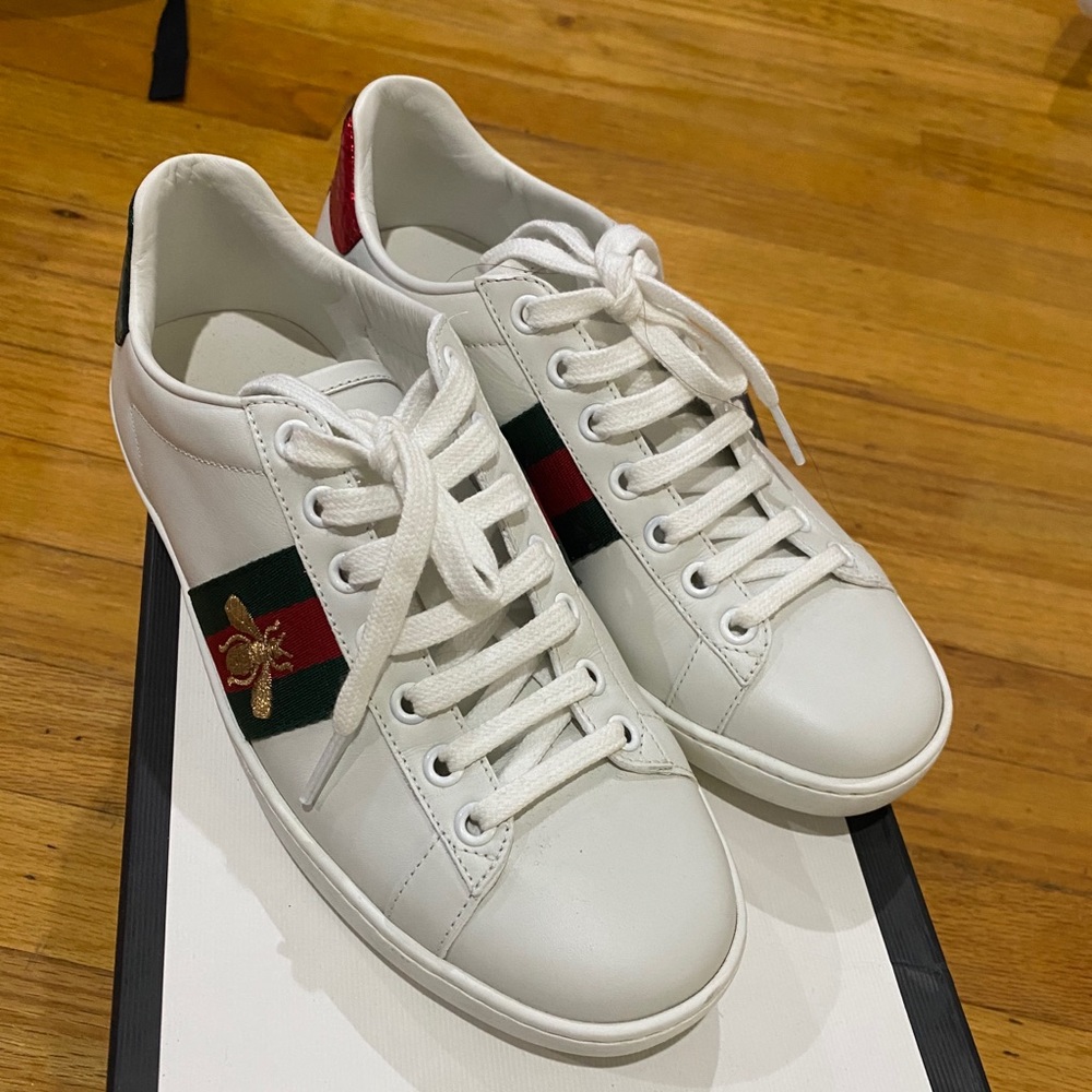 Gucci - Women’s Ace Embroidered Sneakers